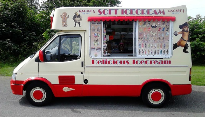 Marcos Ice Cream Van